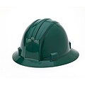 Mutual Industries Full Brim Hard Hat, Green