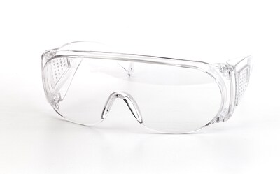 Mutual Industries Wrap Around Safety Glasses; Clear, 12/Pack