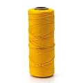 Mutual Industries Braided Nylon Mason Twine, 18 x 500, Yellow