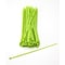 Mutual Industries Nylon Locking Ties, 11, Neon Green, 100/Pack