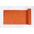 Mutual Industries Polyethylene Silt Fence Fabric, Orange, 36 x 100