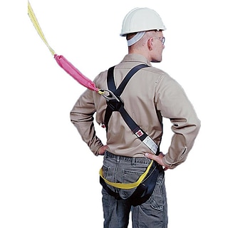Mutual Industries Lightweight Safety Harness and Lanyard Combo
