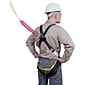 Mutual Industries Lightweight Safety Harness and Lanyard Combo With D-Ring, Universal, 450 lbs. Capa