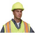 Mutual Industries ANSI Hard Hat Cover, Lime
