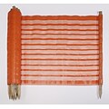 Mutual Industries Preposted Barricade Safety Fence, 48 x 100, Orange