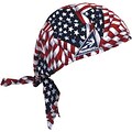 Mutual Industries Kromer Cotton Coolhead Wrap, American Flag, 6/Pack
