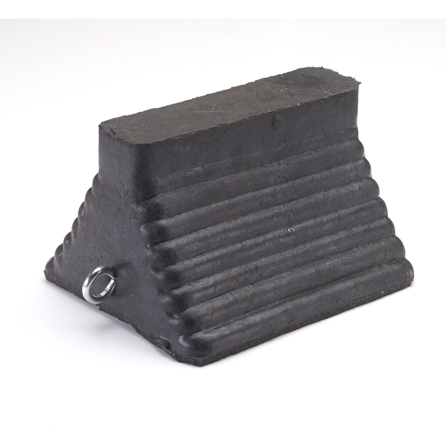 Mutual Industries Molded Wheel Chock, 6 x 8 x 9, Black