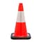 Mutual Industries 3 lbs. Reflective Traffic Cone, 18, Orange