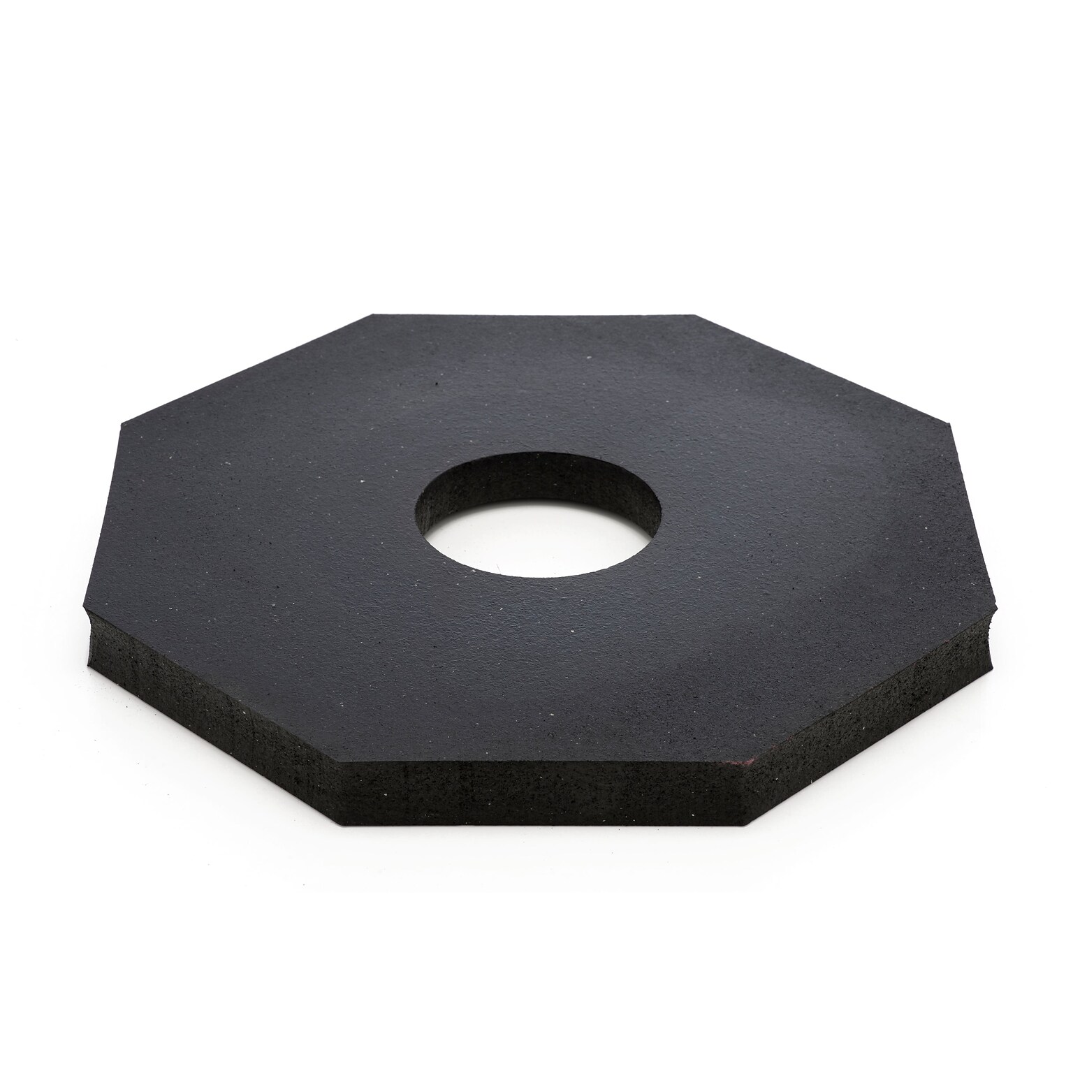 Mutual Industries PVC Delineator Base, Black (17724)