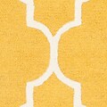 Safavieh Penelope Cambridge Wool Pile Area Rug, Gold/Ivory, 2 6 x 10