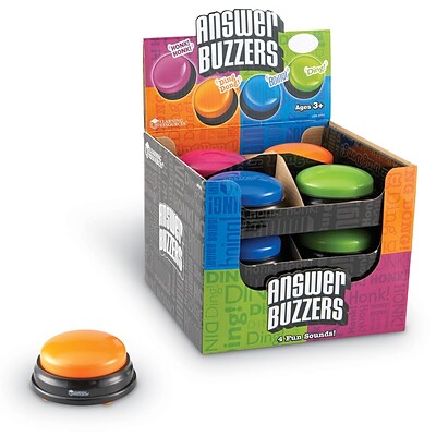 Learning Resources Answer Buzzers, 12/Set (LER3777)