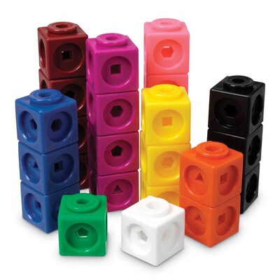 Learning Resources Mathlink Cubes, 1000/Set (LER4287)