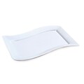 Fineline Settings Wavetrends 1406-WH Salad Plate, White