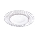 Fineline Settings Flairware 206-CL Flaired Dessert Plate, Clear