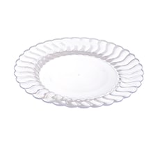 Fineline Settings Flairware 210-CL Dinner Plate, Clear