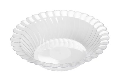 Fineline Settings Flairware 211-CL Dessert Bowl, Clear