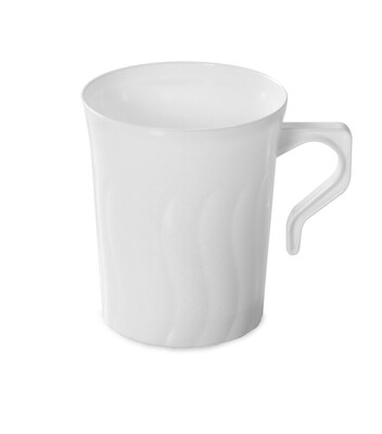 Fineline Settings Flairware 208-WH Coffee Mug, White