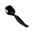 Fineline Settings Platter Pleasers 3302 Sturdy Serving Spoon, Black