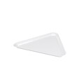 Fineline Settings Platter Pleasers 3561 Triangle Tray, White