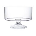 Fineline Settings Platter Pleasers 3531 Clear Trifle Bowl