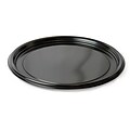 Fineline Settings Platter Pleasers 7210TF Black Vintage Round Tray