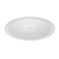 Fineline Settings Platter Pleasers 8201 Classic Round Tray, Clear