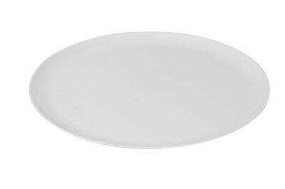 Fineline Settings Platter Pleasers 8601 Classic Round Tray, White