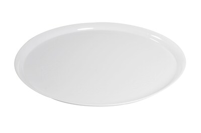 Fineline Settings Platter Pleasers 7801 Supreme Round Tray, White