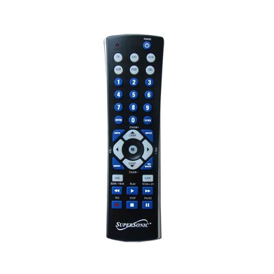 Supersonic® SC-26 Universal Remote Control, Black