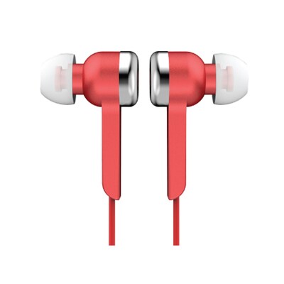 Supersonic® IQ sound® IQ-113 Digital Stereo Earphones, Red