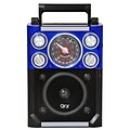 QFX® CS-144 Karaoke Multimedia Speaker AM/FM/SW1-2 Band, Blue