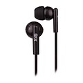 QFX® H-4 Brain Freeze Noise Isolating Earbuds, Licorice