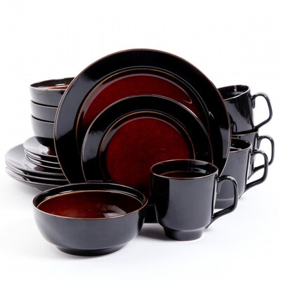 Gibson Home Bella Galleria Dinnerware Set, 16 Piece