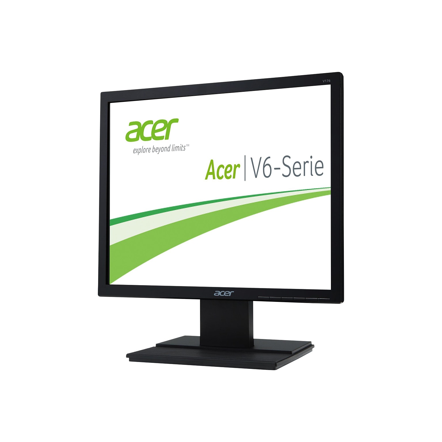 Acer UM.BV6AA.001 17 LCD Monitor; Black