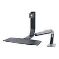 Ergotron® 24-313-026 WorkFit-A Single LD Sit-Stand Workstation For Up to 24 Screen