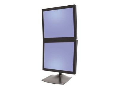 ERGOTRON® LCD Monitor DS100 Dual Display Desk Stand; Up To 23 lb, 24 in