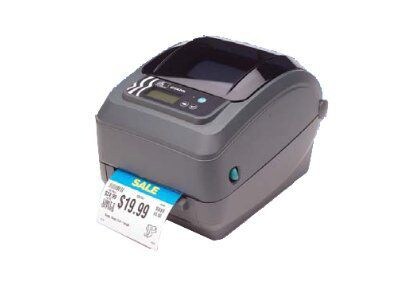 Zebra® GX420t 6 in/s Performance Direct Thermal/Thermal Transfer Printer; 4.25 - 39, 203 dpi