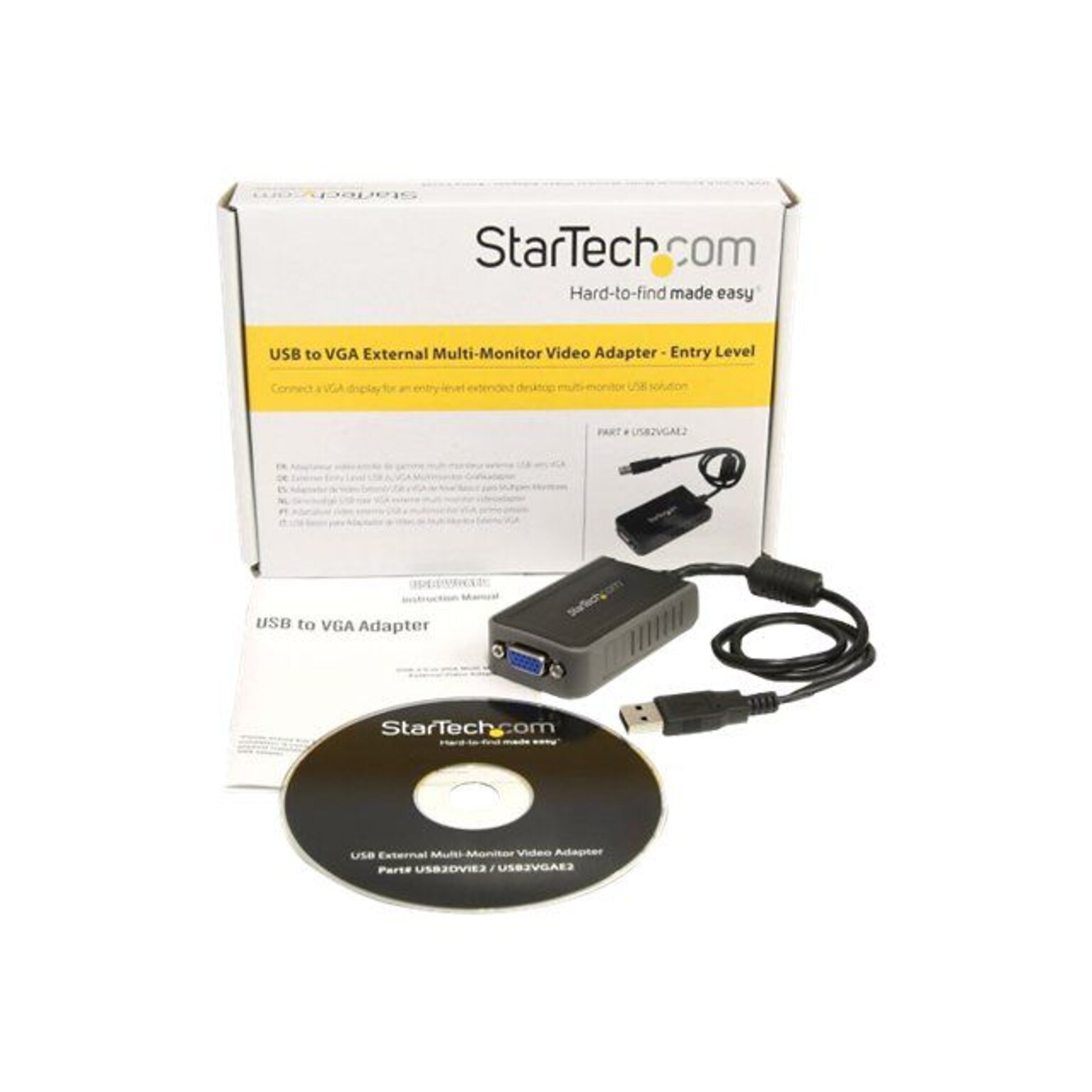 Startech 16MB USB to VGA Multi Monitor External Video Adapter