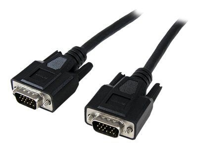 StarTech MXT101PMM25 25ft 7m Plenum-Rated Coax Hi-Res Monitor/Projector VGA Cable; HD15 to HD15 M/M