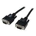 StarTech MXT101PMM25 25ft 7m Plenum-Rated Coax Hi-Res Monitor/Projector VGA Cable; HD15 to HD15 M/M