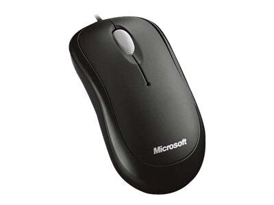 Microsoft 4YH-00005 Basic Optical Mouse; Black