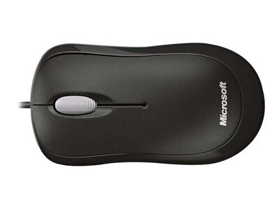 Microsoft 4YH-00005 Basic Optical Mouse; Black