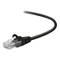 Belkin A3L791-15-BLK-S 15 CAT-5e RJ-45 Snagless Patch Cable; Black