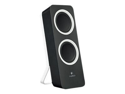 Logitech® Z200 10 W Multimedia Speaker System; Midnight Black,