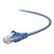 Belkin A3L791-01-BLU-S 1 CAT-5e Snagless Patch Cable; Blue