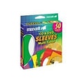 Maxell® CD/DVD Sleeve; Assorted, 50/Pack