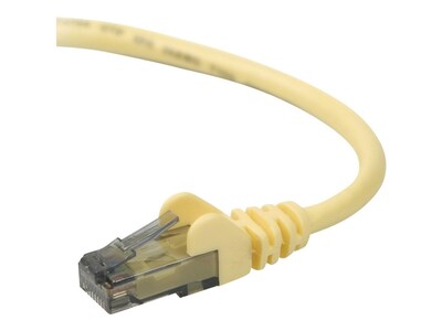Belkin A3L980-20-YLW-S 20 CAT-6 Snagless Patch Cable, Yellow1