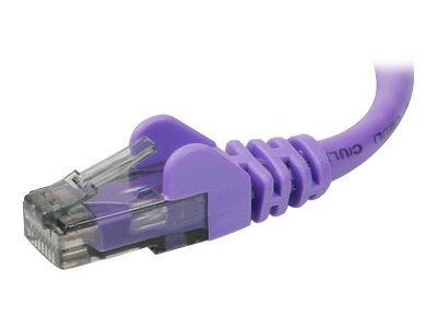 Belkin A3L980-14-PUR-S 14' RJ-45 Male/Male Cat6 Snagless Patch Cable, Purple