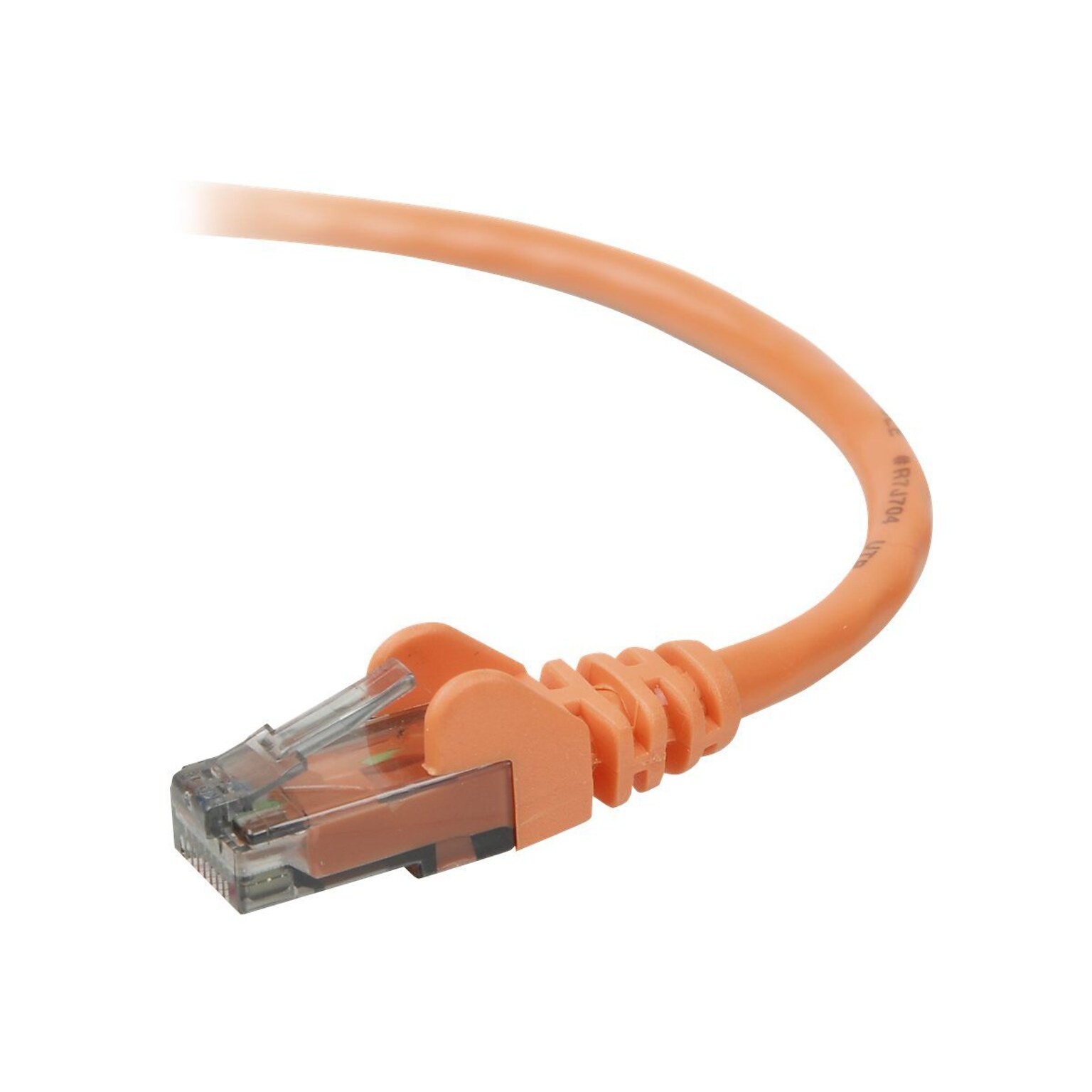 Belkin A3L980-05-ORG-S 5 RJ-45 Male/Male Cat6 Snagless Patch Cable, Orange