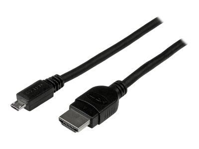 StarTech 9.8 USB to HDMI Male to Male Data Transfer Cable, Black